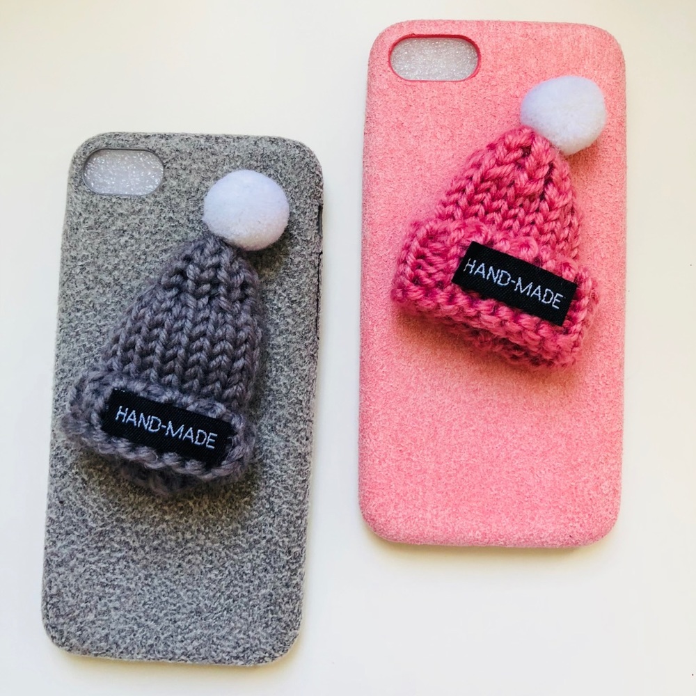 ✨NEW iPhone 7✨ Knit hat Case